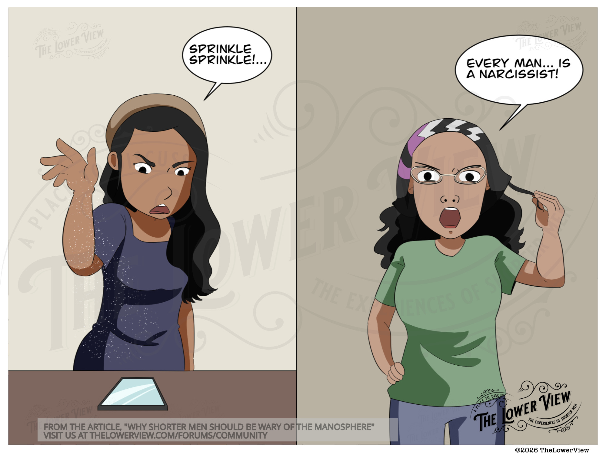 The Womanosphere - SheraSeven and Spritual Whistleblower | The Lower View
